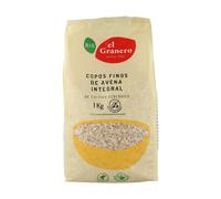 El Granero Integral Copos de Avena Integral Finos Bio 1 kg Pack 10 unidades