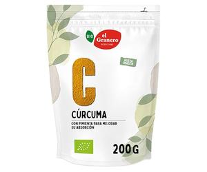 EL GRANERO INTEGRAL Cúrcuma y Pimienta de 200 g Apto para Veganos