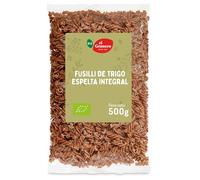 El Granero Integral - Fusilli de Trigo Espelta Integral BIO - 500 g - Fuente Rica en Proteínas - Alto Aporte Energético - Ideal para Todas las Recetas de Pasta - Apto para Veganos