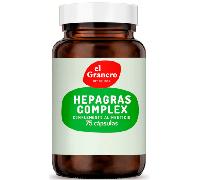 El Granero Integral - Complemento Alimenticio - Hepagras Complex -75 Cápsulas - A base de Inositol, Colina y Metionina - Contribuye a la Salud del Hígado y al Metabolismo Normal de los Lípidos