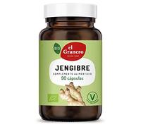 El Granero Integral Jengibre Bio 500 mg 90 Cápsulas ✅ Entrega 24/72h