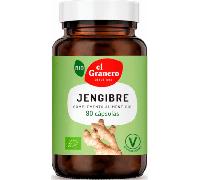 El Granero Integral Complemento alimenticio Jengibre BIO 500 mg 90 cápsulas