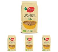 El Granero Integral - Levadura de Cerveza - 150 g - Rica en Vitaminas, Minerales y Aminoácidos - Ideal para el Cuidado de la Piel - Propiedades Probióticas - Apta para Veganos (Paquete de 4)