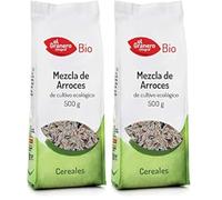 El Granero Integral - Mezcla de Arroces Ecológicos - Combinación de Variedades Seleccionadas - Aporta Color y Textura a tus Recetas - Apto para Veganos - 500 g (Paquete de 2)