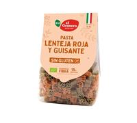 EL GRANERO INTEGRAL - Pasta Lenteja y Guisantes Animales Sin Gluten Bio - Apto para Veganos