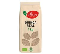El Granero Integral - Quinoa Real - 1 kg - Alto contenido en Proteínas y Fibra - Favorece la Salud Digestiva y el Tránsito Intestinal - Ideal para Añadir a tu Dieta - Apta para Veganos