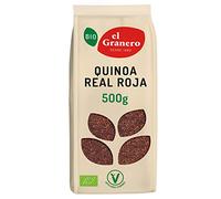 El Granero Integral - Quinoa Real Roja - 500 g - Alto contenido en Proteínas, Fibra y Minerales - Favorece la Salud Digestiva - Ideal para Añadir a tu Dieta - Apta para Veganos