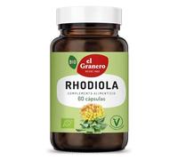 El Granero Integral - Rhodiola Bio - 60 Cápsulas - Elaborado a Base de Extracto de Raíz de Rhodiola - Ayuda a Reducir la Fatiga y el Cansancio Mental - Contribuye a la Concentración