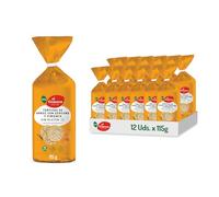 El Granero integral - Tortitas Arroz Integral y Cúrcuma - Pack 12 X 115 g