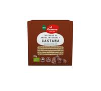 EL GRANERO INTEGRAL - Tostadas de Castaña Sin Gluten Bio - Sin Gluten - 95g