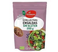 El Granero Integral - Vita Seeds Lino Molido, Trigo Sarraceno y Frutas Deshidratadas - 200 g - Fuente de Proteínas y Ácidos Grasos Omega-3 - Rico en Fibra y Antioxidantes - Apto para Veganos