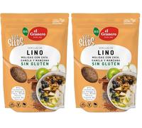 El Granero Integral - Vita Seeds Semillas de Lino, Chía, Manzana y Canela - 200 g -Rico Proteínas y Ácidos Grasos Omega-3 - Fuente de Energía y Acción Antiinflamatoria - Apto para Veganos