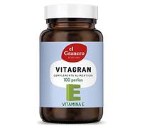 El Granero Vitamina E Vitagran Forte Antioxidante Aceite de Semillas de Soja 100 Perlas