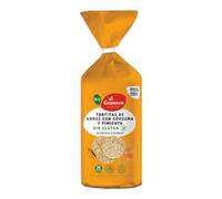 El Granero Tortitas de Arroz con cúrcuma y pimienta sin gluten Bio 115 Gr