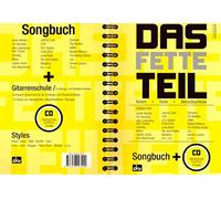 El Grasas notebook - Song libro con gran selección (192.) Guitarra, principiantes Escuela sin la fragancia en CD de Sven Kessler con Bunter herzförmiger Ordenador Pinza