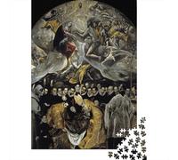 El Greco Cuadros Famosos del Mundo Rompecabezas De Madera 1000 Piezas, Puzzles Museo para Adultos, Arte Rompecabezas Imposibles, Juego De Habil Dad para Toda La Familia