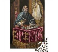 El Greco Imposible Puzzle Arte, Rompecabezas Pinturaarte para Adultos Y Adolescente, Obra De Arte De Puzzles Juego De, Rompecabezas Cuadros Famosos del Mundo De Madera 1000 Piezas