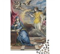 El Greco Puzzle Arte 1000 Piezas para Adolescente, Rompecabezas Pinturaarte De Madera, Juego De Rompecabezas, Decoración del Hoga, Uego De Habilidad para Toda La Familia