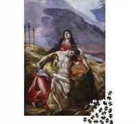 El Greco Puzzle De Madera, Rompecabezas Arte Adultos, Cuadros Famosos del Mundo Rompecabezas Imposible, Puzzles Pinturaarte, Ejercitar La Lógica Y La Coordinación Sensorial 1000 Piezas