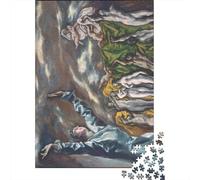El Greco Puzzles para Adultos, Rompecabezas Museo De Madera De 1000 Piezas, Rompecabezas Pinturaarte De Madera, Obra De Arte De Juego De, Arte Decoración del Hogar