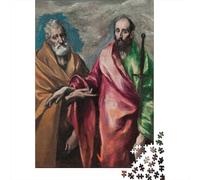 El Greco Rompecabezas De Madera 1000 Piezas, Imposibles Puzzle Arte Adultos, Imposible Rompecabezas Museo, Juguetes Educativos, Puzzles Cuadros Famosos del Mundo Clásicos, Ón del Hogar Decoraci