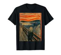 El Grito de Munch Expresionismo Arte Pintura Famosa Camiseta