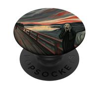 El grito en el arte de expresión de estilo contemporáneo PopSockets PopGrip Adhesivo