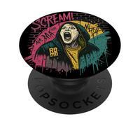 El Grito Graffiti Arte Cultura Pop Horror Street Style PopSockets PopGrip Adhesivo