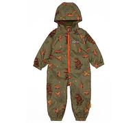 El Gruffalo Puddle Suit Niños Pequeños | Niñas Niños Búho Serpiente Zorro Ratón Personajes Todo en un Impermeable Impermeable | Chaqueta marrón de manga larga Play Walking