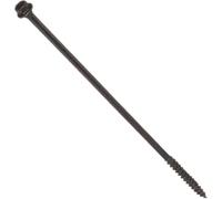 El grupo de Hillman 47814 1/4-inch x 8-Inch timber-tite paisaje tornillo cerámica abrigo, 50-Pack