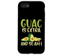 El Guacamole es Extra y yo también lo Soy Aguacate Carcasa para iPhone SE (2020) / 7/8