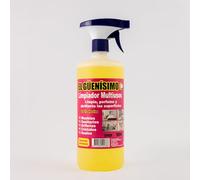 EL GÜENÍSIMO - Limpiador Multiusos "El Güenísimo" - Fórmula Natural - Spray Práctico 1L - Pack 12 Unidades - Limpieza para Hogar y Cocina - Versátil y Ecológico