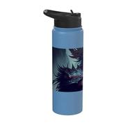 El guerrero de fantasía épica, el viaje de un héroe a través Stainless Steel Insulated Water Bottle