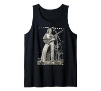 El Guitarrista de Traffic Rock Dave Mason en Vivo por Dick Barnatt Camiseta sin Mangas