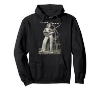 El Guitarrista de Traffic Rock Dave Mason en Vivo por Dick Barnatt Sudadera con Capucha