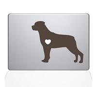 El gurú de Vinilo I Love My Rottweiler para Vinilo Adhesivo, MacBook Air de 11" marrón marrón 11" Macbook Air