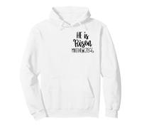 Él ha resucitado, Mateo, Pascua, Jesús, mamá, papá, niños pequeños y niñas Sudadera con Capucha