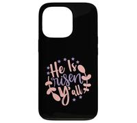 Él ha resucitado ustedes - Feliz día de Pascua Jesús Domingo cristiano Carcasa para iPhone 13 Pro