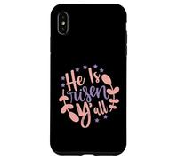 Él ha resucitado ustedes - Feliz día de Pascua Jesús Domingo cristiano Carcasa para iPhone XS Max