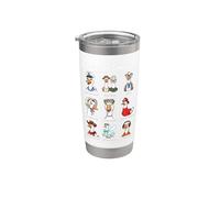 El habla es para cada voz Geese Communication SLP Vaso térmico de acero inoxidable de doble pared