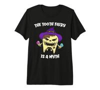 El Hada de los Dientes es un Mito Dentista higienista Dental Halloween Camiseta Premium