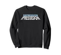 El Hechizo de Letras de depresión presioné inspira a Las víctimas Sudadera