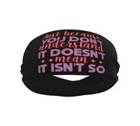 El Hecho De Que No Lo Entiendas No Significa Que No Sea Tan Grave. Salud Mental. Mujer Hombre Headband Suaves Diadema Antideslizante Banda para El Sudor para Entrenamiento Gimnasio Fútbol Yoga