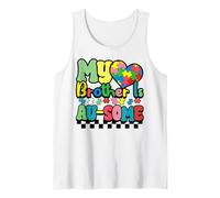 El hermano de la conciencia del autismo es el rompecabezas Camiseta sin Mangas