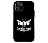 El héroe es mi ángel guardián en el Cielo. Me vigilan en Carcasa para iPhone 11 Pro
