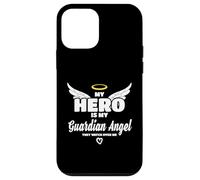 El héroe es mi ángel guardián en el Cielo. Me vigilan en Carcasa para iPhone 12 Mini