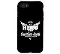 El héroe es mi ángel guardián en el Cielo. Me vigilan en Carcasa para iPhone SE (2020) / 7/8