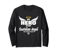 El héroe es mi ángel guardián en el Cielo. Me vigilan en Manga Larga