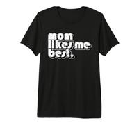 El Hijo Favorito de mamá mamá me Gusta Mejor Hermano Divertido Camiseta Premium