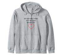 El Hijo no está aquí, Pero su Amor Nunca dejó Ropa Conmemorativa Sudadera con Capucha